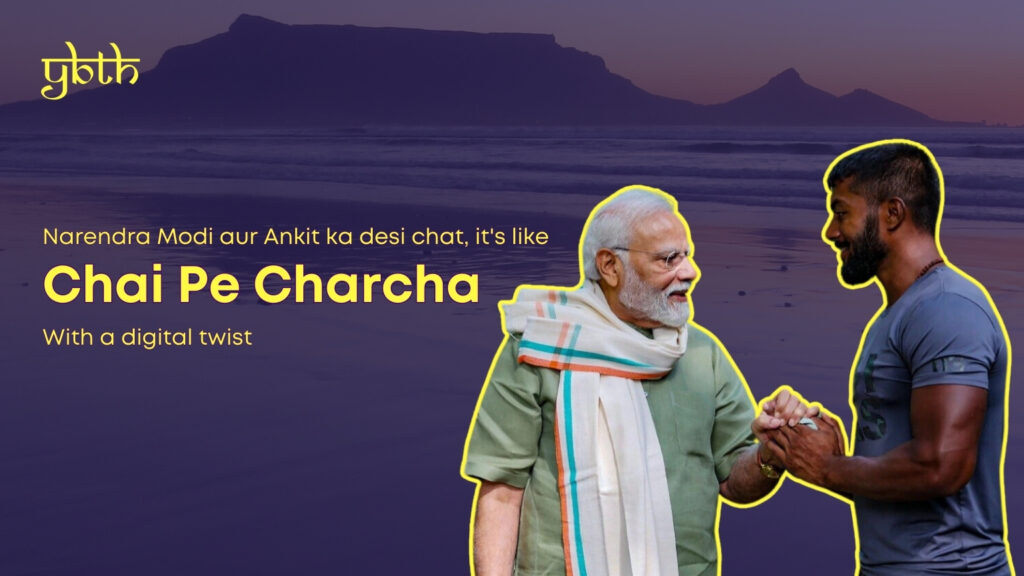 unexpected collab of PM Narendra Modi and Ankit 